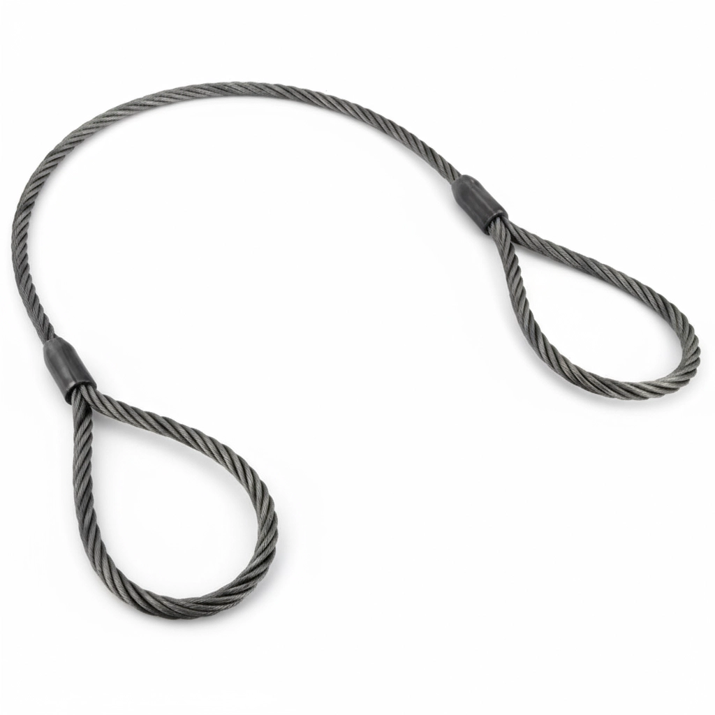 Строп канатный петлевой УСК1, СКП-2.5т 8м (опрессовка)