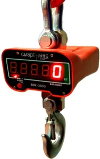 Весы крановые электронные ВК 5т (встроен. аккум.) + поверка