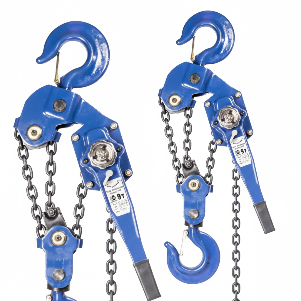 Таль ручная рычажная 9 т 3 м